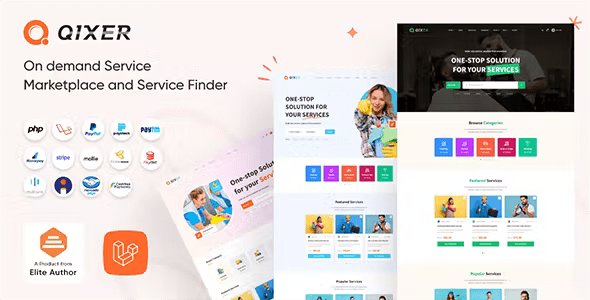 Qixer – Multi-Vendor On demand Handyman Service Marketplace and Service Finder 2.5.0