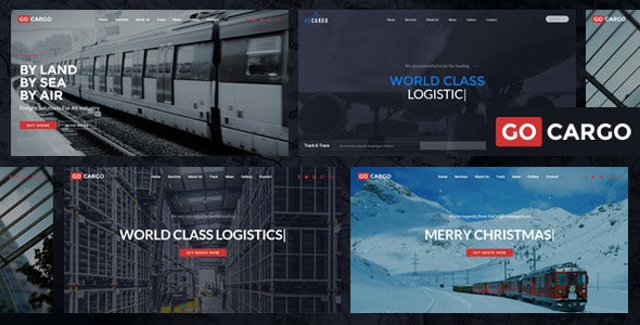 GoCargo – Freight, Logistics  Transportation WordPress Theme 1.9.22