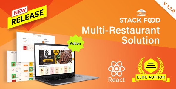 StackFood – React User Website 2.9