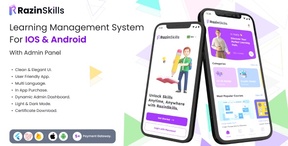 RazinSkills- Learning Management System Mobile App | LMS