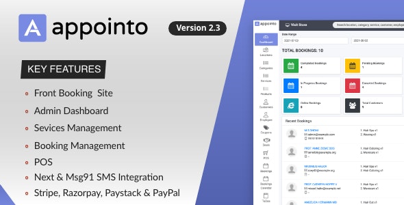 Appointo – Booking Management System