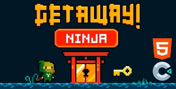 Get Away Ninja HTML5 Game – Construct 3