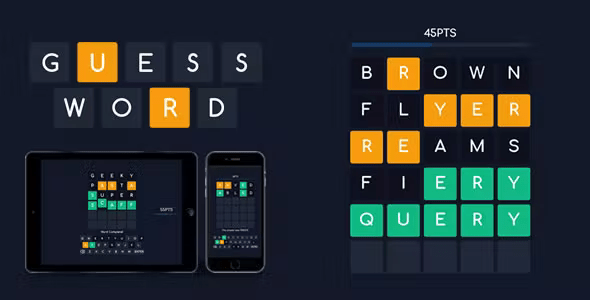 Guess Word – HTML5 Game