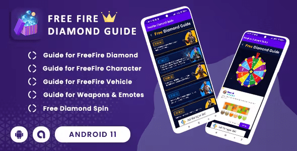 FreeFire Guide  Free FFF Diamond(Android 12 Supported and SDK 32 Integrated)