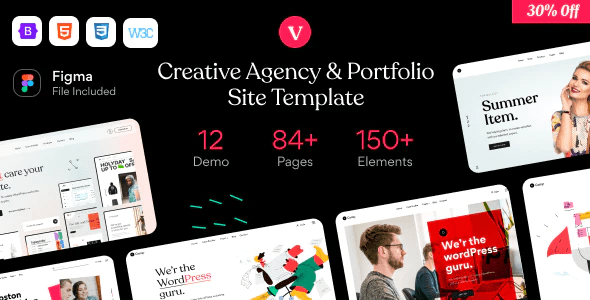 vCamp – Creative Agency & Portfolio HTML5 Template