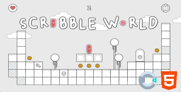 Scribble World HTML5 Game – Construct 3