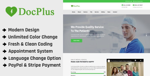 Docplus – Online Multi Doctor Appointment Management