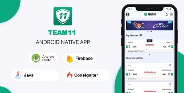 Team11 – Fantasy Cricket App