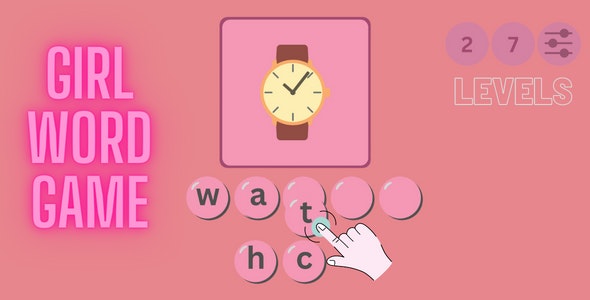 GIRL WORD HTML5 GAME – CONSTRUCT 3