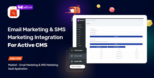 Email Marketing  SMS Marketing Integration For Active Ecommerce CMS