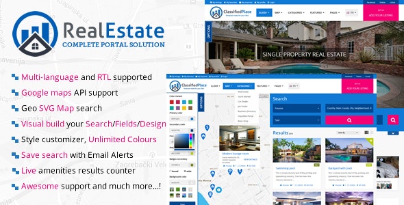 Real Estate Geo Portal  1.7.2