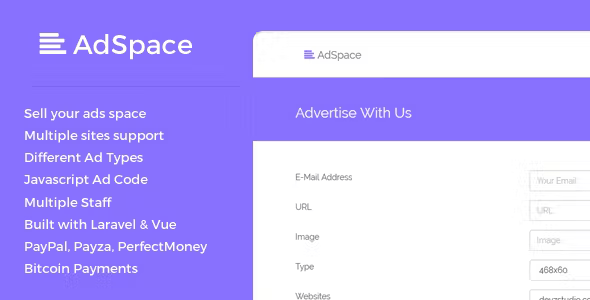 AdSpace – Sell your ad space