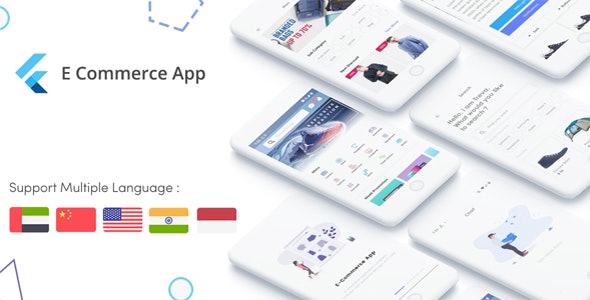 Flutter E-Commerce UI KIT Template in flutter
