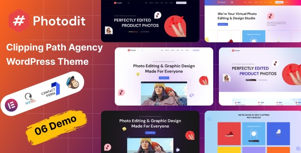 Photodit – Clipping Path Agency WordPress Theme