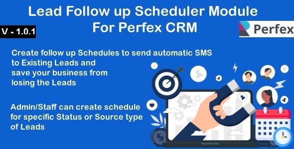 Lead Follow up Scheduler Module for Perfex CRM 1.1.0