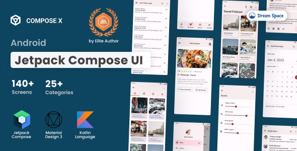 ComposeX – Android Jetpack Compose UI 1.0