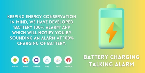 Battery Charging Talking Alarm