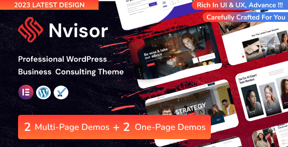 Nvisor – Business Consulting WordPress