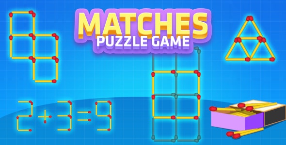 Matchstick: Matches Puzzle Unity (Android, iOS ..)