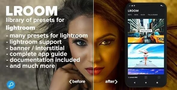 LROOM –  collections Lightroom presets (android)