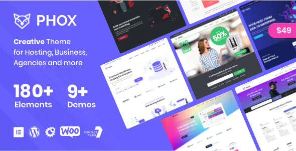 Phox – Hosting WordPress  WHMCS Theme 2.2.3