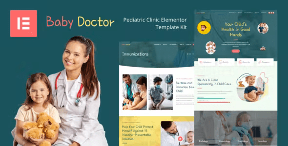 Baby Doctor – Pediatric Clinic Elementor Template Kit