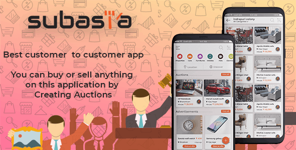 Subasta-Android auction app