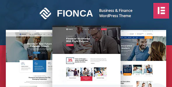 Fionca – Business  Finance WordPress Theme