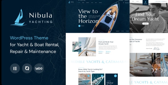 Nibula – Boat  Yacht WordPress Theme