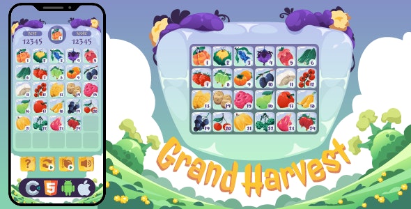 Grand Harvest – HTML5 Game, Construct 3