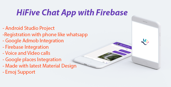 HiFive Chat App with Admob