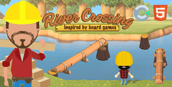 River Crossing (HTML5 Game – Construct 3)