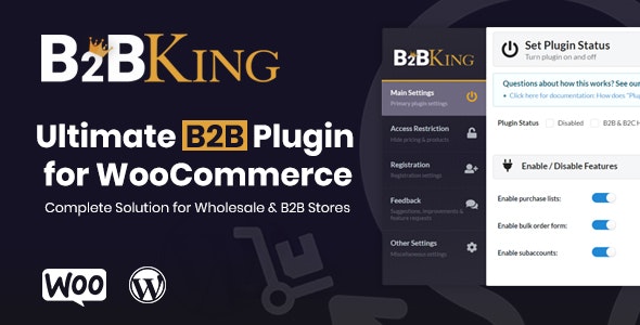 B2BKing – The Ultimate WooCommerce B2B  Wholesale Plugin 4.9.50