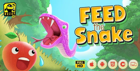 Feed The Snake – HTML5 Arcade Game (Construct)