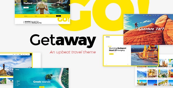 Getaway – Travel  Tourism Theme