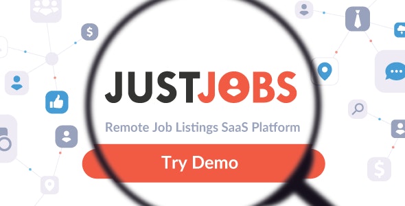 JustJobs – Remote Job Listings SaaS platform 1.7.1