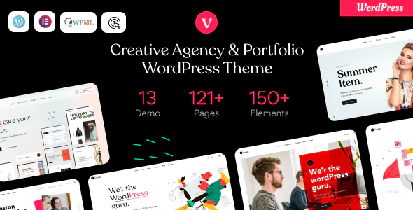 vCamp – Creative Agency & Portfolio WordPress Theme 1.3