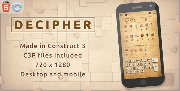 Decipher – HTML5 Educational Game