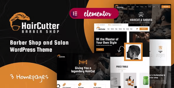 HairCutter – Barber and Salon WordPress theme 1.2