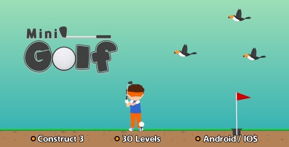 Mini Golf – HTML5 Game (Construct 3)