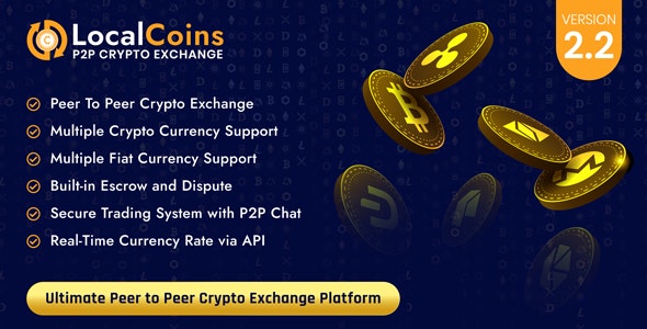 LocalCoins – Ultimate Peer to Peer Crypto Exchange Platform