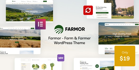 Farmor – Farm  Farmer WordPress Theme