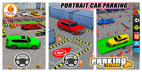 Prado Car Parking Unity 3D Game