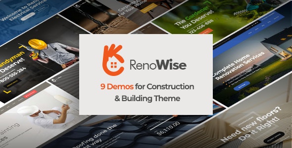 RenoWise – Construction  Building Theme 1.1.4