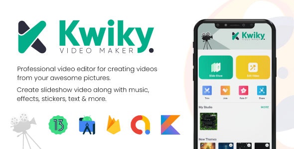 Kwiky : Video Maker  Editor