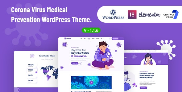 Korisna – Virus Medical Prevention WordPress Theme