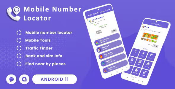 Mobile Number Locator and Find near by places(Android 11 Supported)