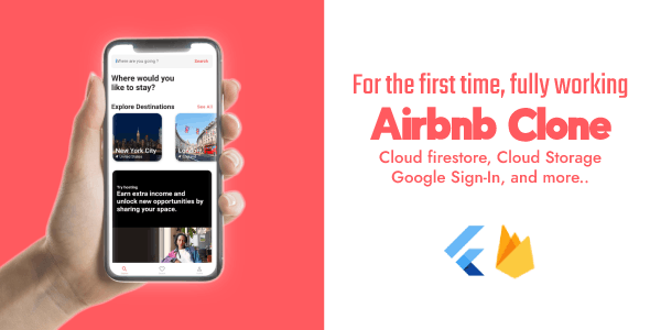 Airbnb Clone by Flutter and Firebase