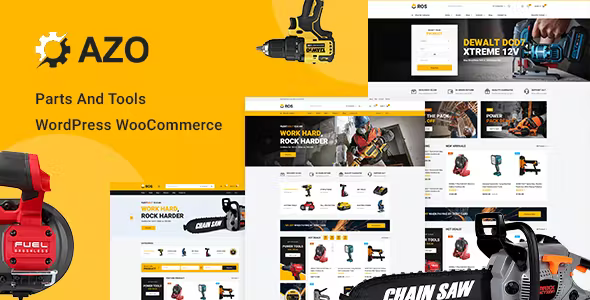 Azo – Tools Store WooCommerce Themes 1.0.6