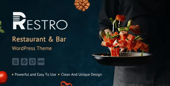 Restro – Restaurant & Bar WordPress Theme